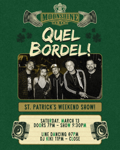 Quel Bordel LIVE at Moonshine Flats - Moonshine Beach