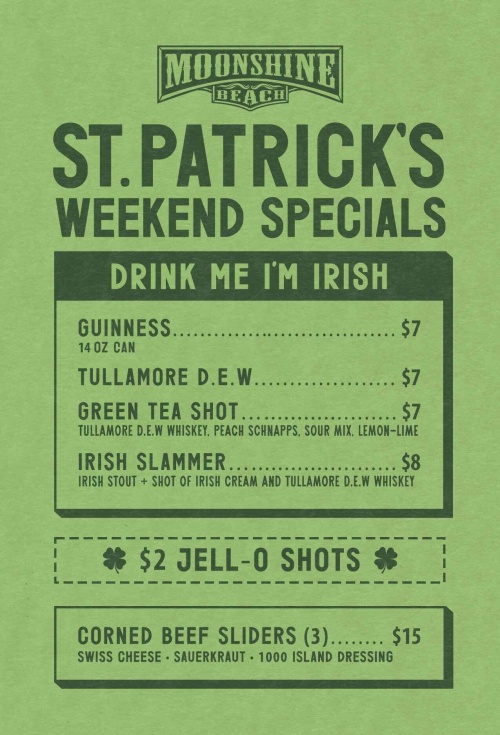 St. Patrick's Day + Duck Hunt at Moonshine Beach - Moonshine Beach