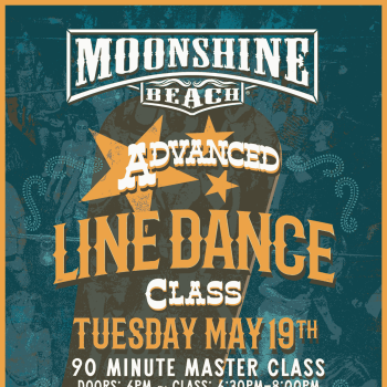Advanced Line Dance Class at Moonshine Beach