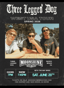 Three Legged Dog Live in Concert with The Bay Birds at Moonshine Beach
