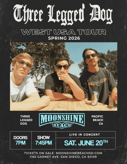 Three Legged Dog Live in Concert at Moonshine Beach - Moonshine Beach