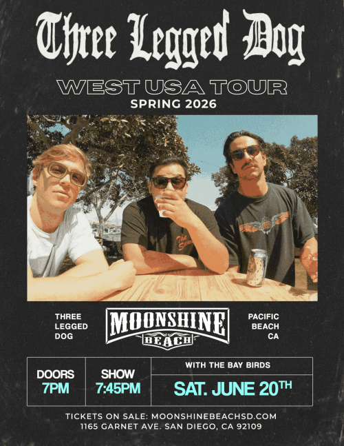 Three Legged Dog Live in Concert with The Bay Birds at Moonshine Beach - Moonshine Beach