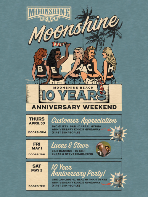 10-Year Anniversary Party with Real Hypha & KIKI at Moonshine Beach - Moonshine Beach