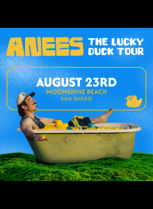 Lucky Duck Tour: Anees Live in Concert at Moonshine Beach