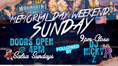 MDW: Salsa Sundays and DJ Nicky Z at Moonshine Beach - Moonshine Beach