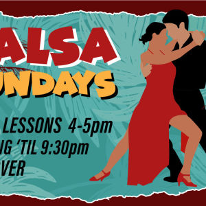 Salsa Sundays at Moonshine Beach, Sunday, August 25th, 2019
