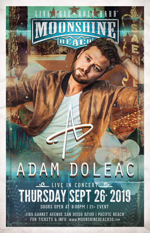 Adam Doleac Live in Concert at Moonshine Beach - Moonshine Beach