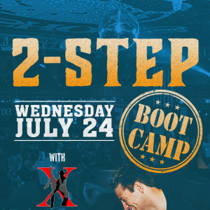 Country Two-Step Bootcamp with Country Dance X at Moonshine Beach, Wednesday, July 24th, 2019