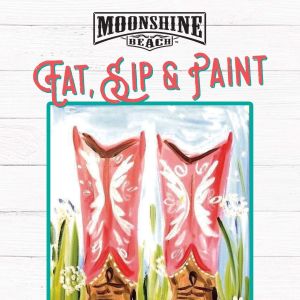 Eat, Sip & Paint Night at Moonshine Beach, Wednesday, September 11th, 2019