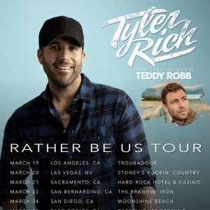 TYLER RICH WITH TEDDY ROBB LIVE AT MOONSHINE BEACH, Tuesday, March 24th, 2020