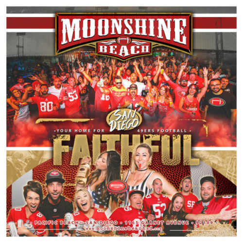 49ers vs. Packers - CANCELLED - Moonshine Beach