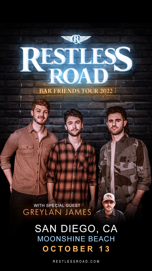 Restless Road: Bar Friends Tour with Greylan James at Moonshine Beach - Moonshine Beach