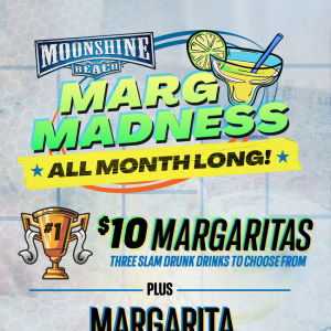 Margarita Championship Tasting at Moonshine Beach, Thursday, March 30th, 2023