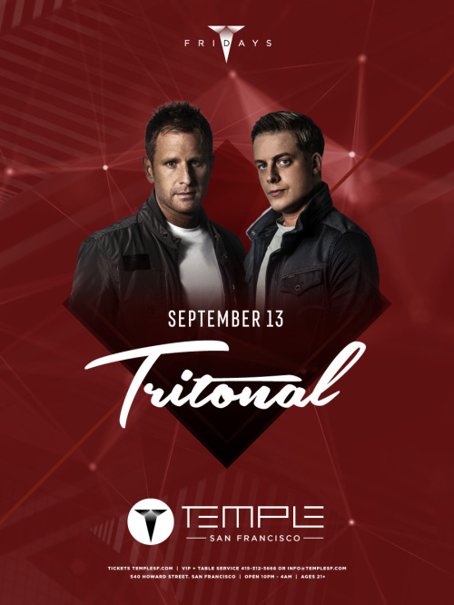Tritonal - Temple Nightclub