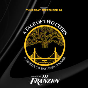 A Tale of Two Cities feat DJ Franzen, Thursday, September 26th, 2019