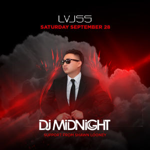 DJ Midnight, Saturday, September 28th, 2019