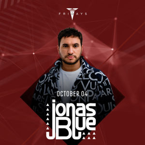 Jonas Blue, Friday, October 4th, 2019
