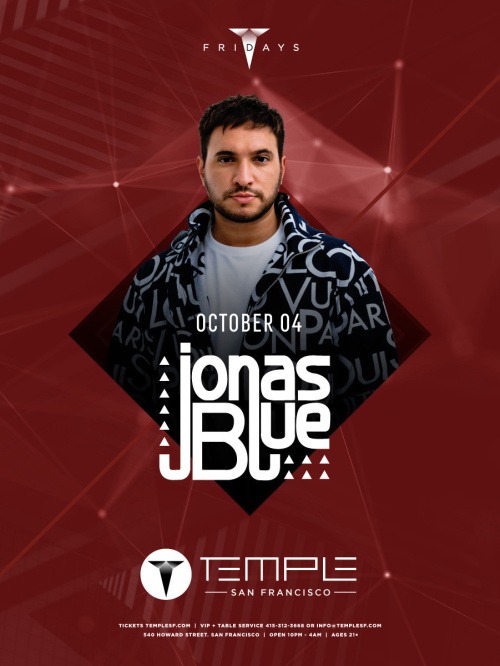 Jonas Blue - Temple Nightclub