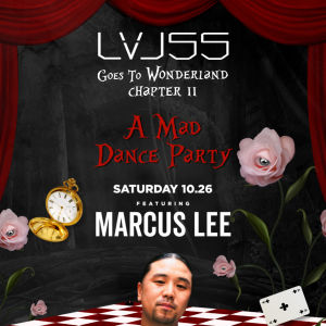 A Mad Dance Party feat Marcus Lee at LVL55, Saturday, October 26th, 2019