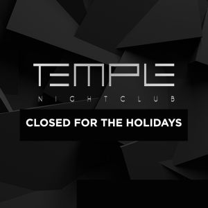 Closed for The Holidays!, Thursday, December 26th, 2019