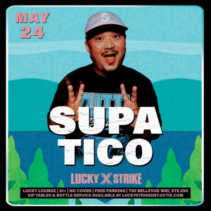 Carnival Saturdays at Lucky Strike with DJ Supagi & Tico in the Lucky Lounge, Saturday, May 24th, 2025