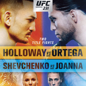 UFC 231, Saturday, December 8th, 2018