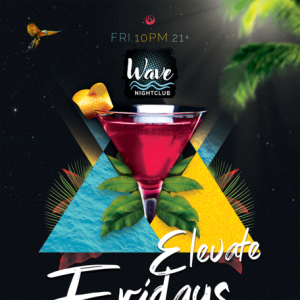 Just Frank Elevate Fridays 10p-230a, Friday, July 11th, 2025