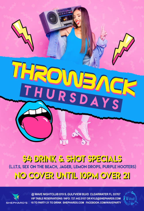 Throwback Thursdays - Wave Nightclub