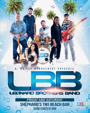 The Leonard Brothers Band, Friday, June 28th, 2019