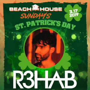 R3HAB at Beach House Sundays 3-19-19, Sunday, March 17th, 2019