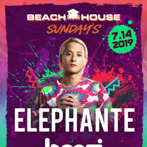 Elephante with Benzi at Beach House Sundays, Sunday, July 14th, 2019