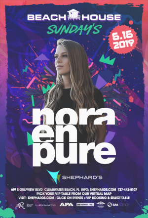 Nora En Pure at Beach House Sundays, Sunday, June 16th, 2019