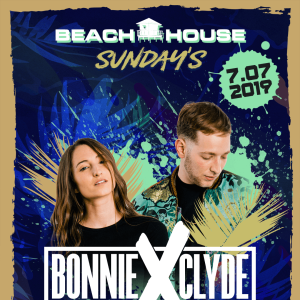Bonnie X Clyde at Beach House Sundays, Sunday, July 7th, 2019