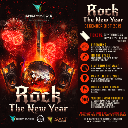 Shephard's Rock The New Year 2020 Party - Tiki Beach