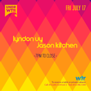 Undr:wtr Fridays, Friday, July 17th, 2020