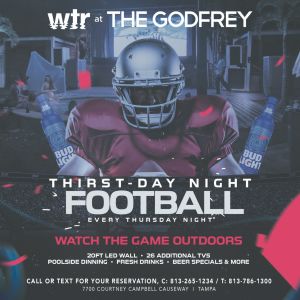 Thirst-Day Thursday Night Football, Thursday, September 17th, 2020