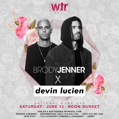 Saturday National Rosé Day w/ Brody Jenner - WTR Pool