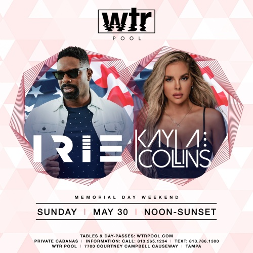 Pool Party Sunday with Irie & Kayla Collins - WTR Pool
