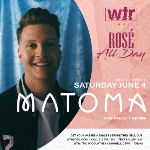 Rosé All Day w/ Matoma - WTR Pool