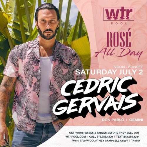Rosé All Day w/ Cedric Gervais - WTR Pool