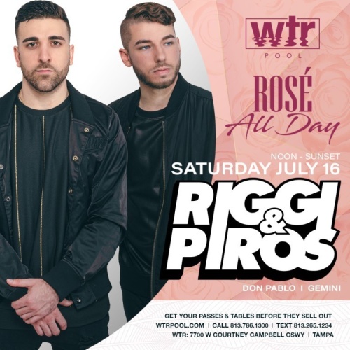 Rosé All Day w/ Riggi & Piros - WTR Pool