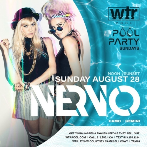 Pool Party Sundays w/Nervo - WTR Pool