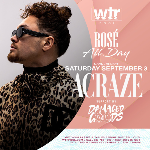 Rosé All Day w/ ACRAZE - WTR Pool