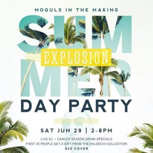 Summer Explosion Day Party, Saturday, June 29th, 2019