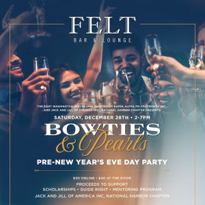 Bowties & Pearls Pre-New Year's Eve Day Party, Saturday, December 28th, 2019