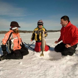 Ice Fishing Charlevoix