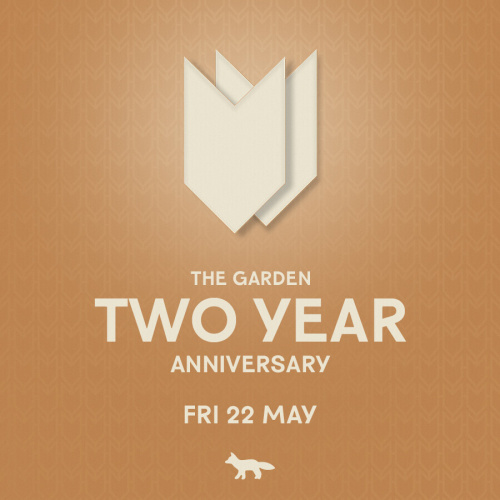 Flyer: THE GARDEN TWO YEARS ANNIVERSARY