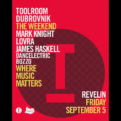 THE WEEKEND WITH TOOLROOM - DAY 1, Friday, September 5th, 2025