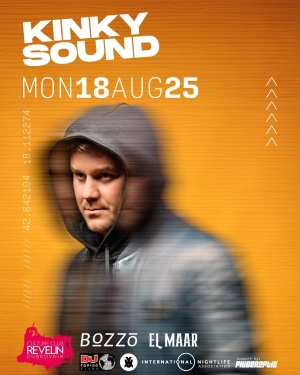 KINKY SOUND @ CC REVELIN, Monday, August 18th, 2025