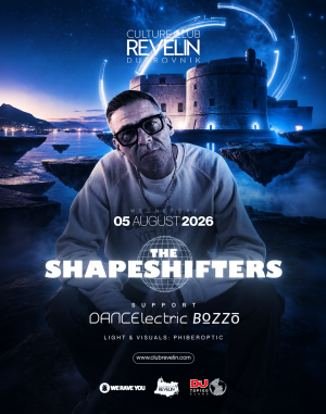THE SHAPESHIFTERS, Wednesday, August 5th, 2026